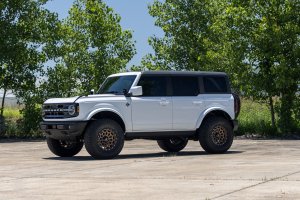 Chevrolet Avalanche 1500 Wheel - Rough Country - Simulated Beadlock, 87 Series - Bronze/Black - '02-'06